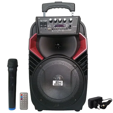 Boxa Bluetooth activa, portabila, tip troller, JRH A82