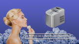 Masina cuburi de gheata Heinner HIM-120S – Cuburi de gheata pentru o vara glaciara